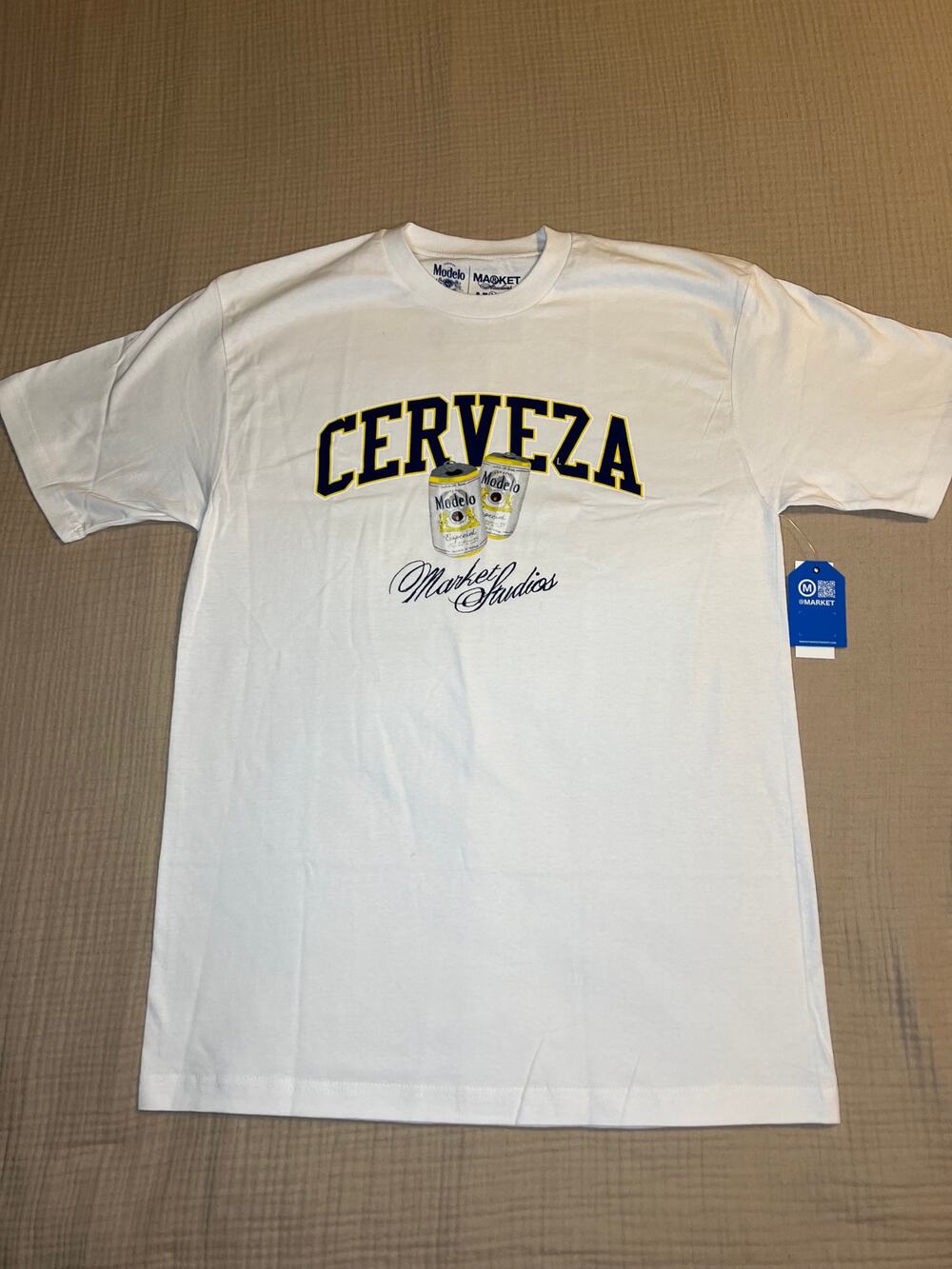 Market Studios x Modelo Cerveza T-Shirt Men's Large (B130167)